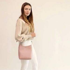 Anthropologie SAMARA Faux Leather Crossbody Bag‎